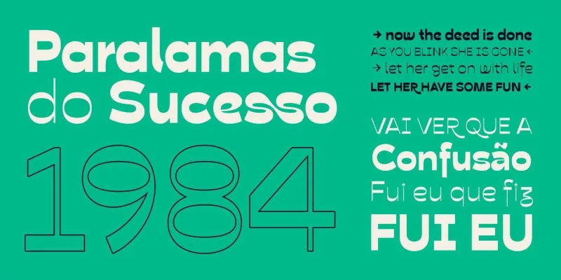 Acarau Display Font Family preview 4 – Display Fonts font sample