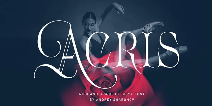 Acris Font Family preview 10 – Serif Fonts font sample