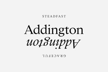 Addington CF serif font family free download – Serif Fonts font preview