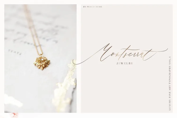 Adora Bouton Font preview 1 – Script And Handwritten font sample