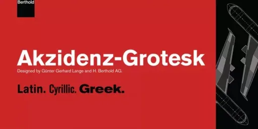 Akzidenz Grotesk Font preview 4 – Sans Serif Fonts font sample