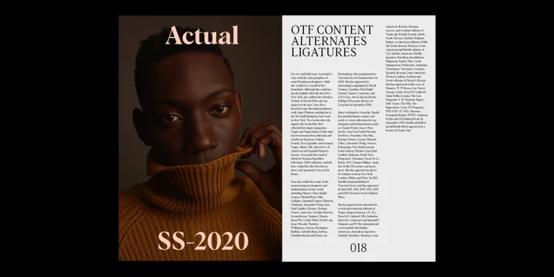 Albra Font preview 4 – Serif Fonts font sample