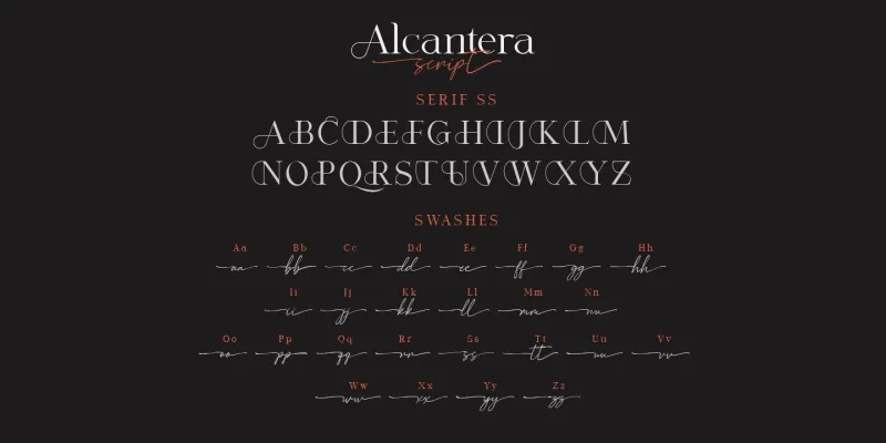 Alcantera Font Duo preview 5 – Serif Fonts font sample