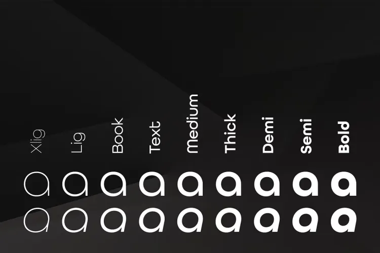 All Round Gothic Font preview 2 – Sans Serif Fonts font sample