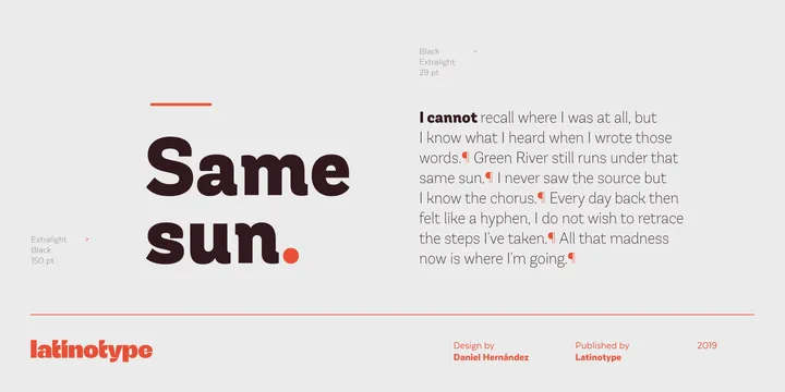 Andes Neue Font preview 2 – Sans Serif Fonts font sample