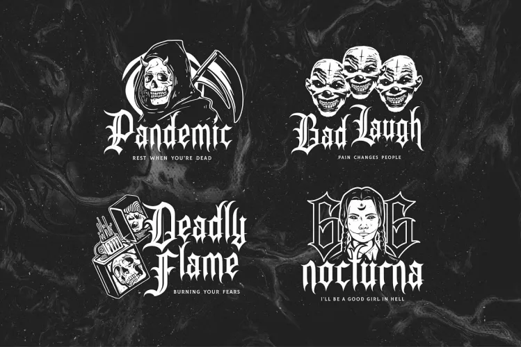 Anemouth Font preview 1 – Decorative Fonts font sample