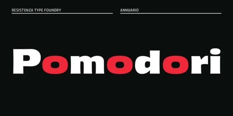 Annuario Font Family preview 5 – Sans Serif Fonts font sample
