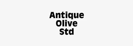 Antique Olive Std Font Family free download preview 5 – Sans Serif Fonts font