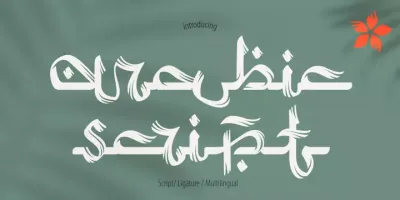 Arabic Script Font Family free download – Arabic Font preview