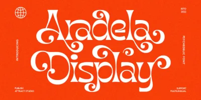Aradela Display Font free download – Display Fonts preview
