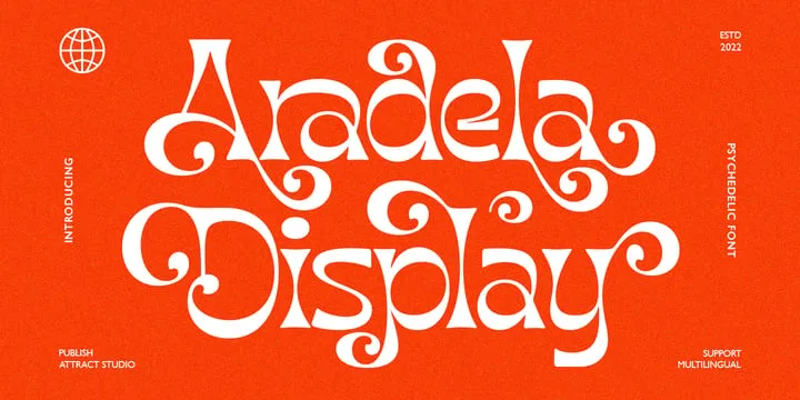 Aradela Display Font preview 11 – Display Fonts font sample