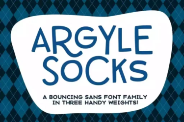 Argyle Socks Font free download – Sans Serif Fonts font preview