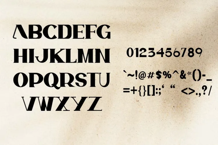 Arofia Font preview 1 – Serif Fonts font sample