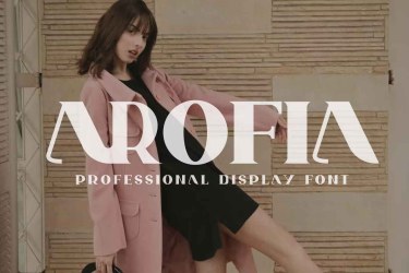 Arofia Font free download – Branding font preview