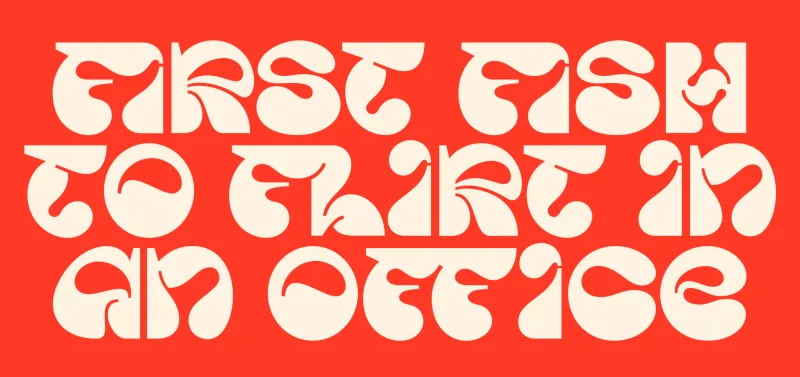 Arrogant Typeface Font preview 1 – Display Fonts font sample