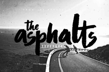 Asphalts Typeface Font free download – Serif font preview