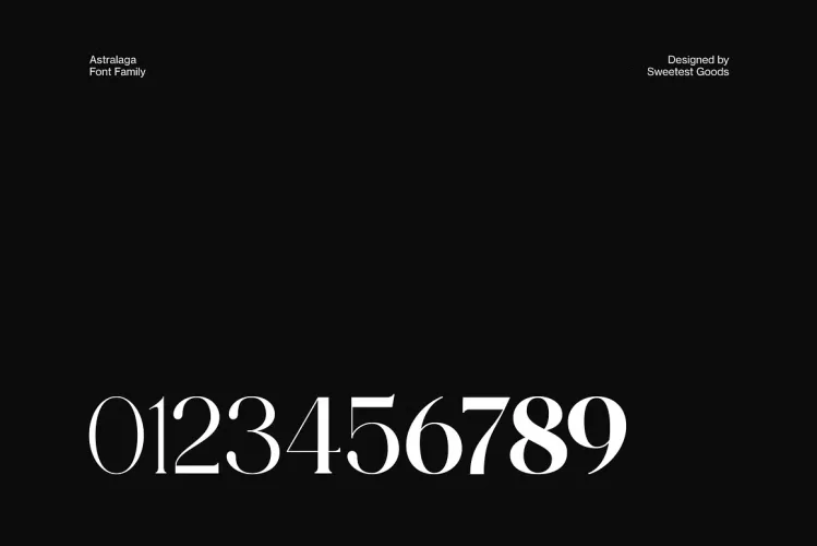 Astralaga Font preview 10 – Serif Fonts font sample