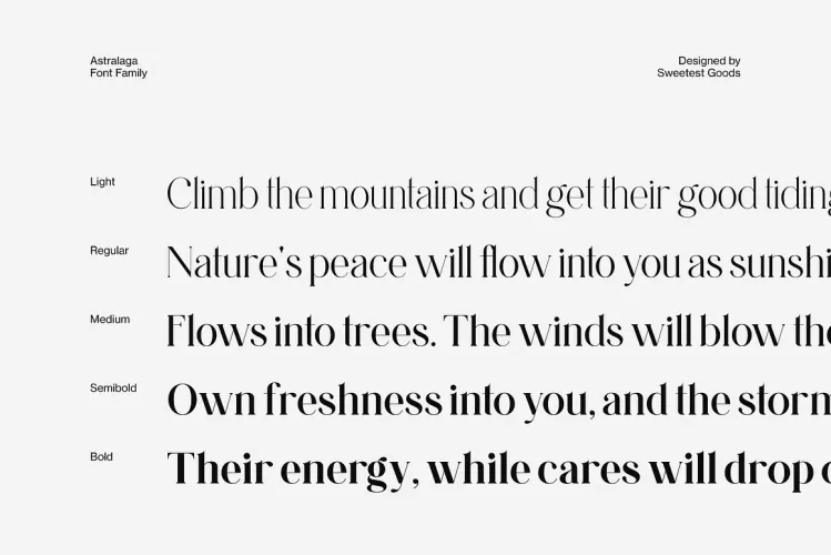 Astralaga Font preview 9 – Serif Fonts font sample