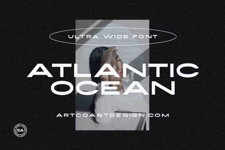 Atlantic Ocean Font free download preview 4 – Sans Serif Fonts font
