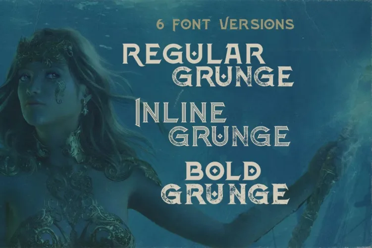 Atlantis Font preview 1 – Display Fonts font sample