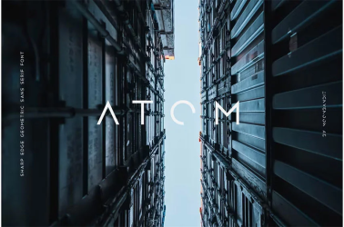 Atom Font free download – Atom Font font preview