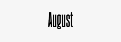August Font free download – Serif font preview