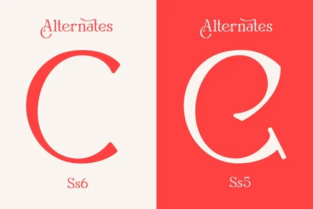 Auralith Font preview 2 – Display Fonts font sample