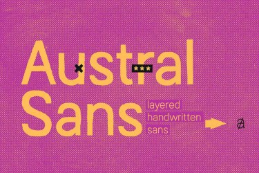 Austral Sans Font free download – Branding font preview