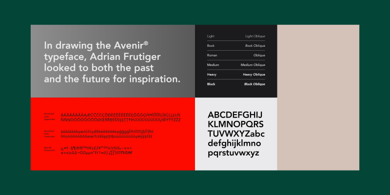 Avenir Font free download preview 1 – Sans Serif Fonts font