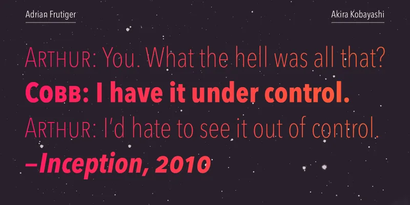 Avenir Next Font preview 3 – Sans Serif Fonts font sample