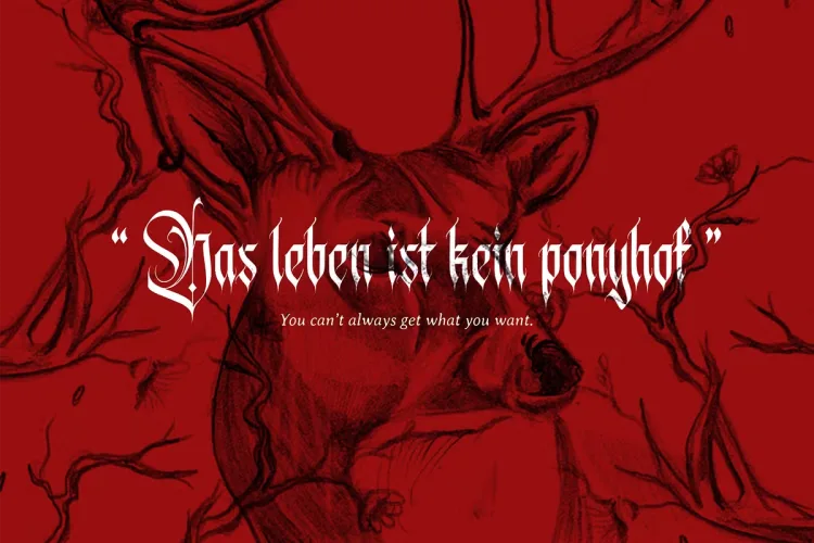 Aviorte Font preview 2 – Blackletter Font font sample