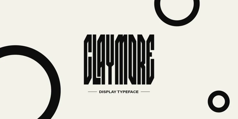 BK Claymore Font Family preview 8 – Display Fonts font sample