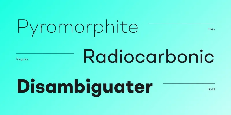 BR Shape Font Family preview 5 – Sans Serif Fonts font sample