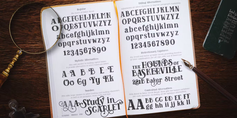BakerStreet Black Font free download preview 2 – Serif Fonts font