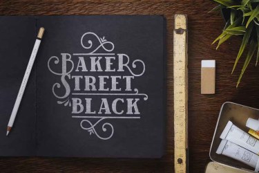 BakerStreet Black Font free download – Inspired font preview