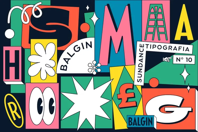 Balgin Font preview 1 – Display Fonts font sample