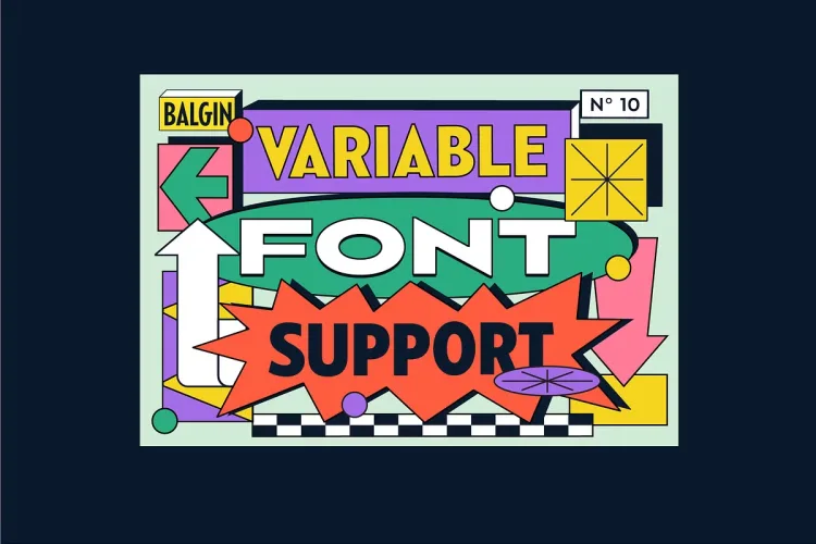 Balgin Font preview 3 – Display Fonts font sample