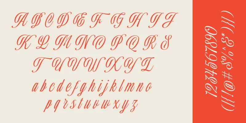 Ballpricks Font Family preview 6 – Script And Handwritten font sample