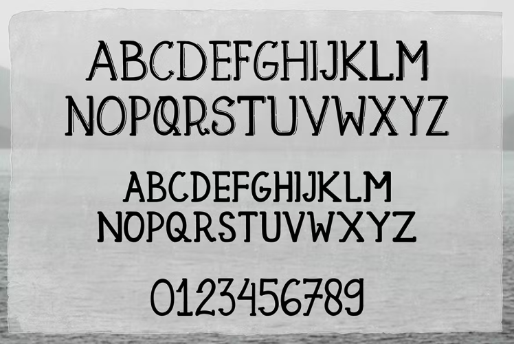 Bartolomew Font free download preview 2 – Serif Fonts font