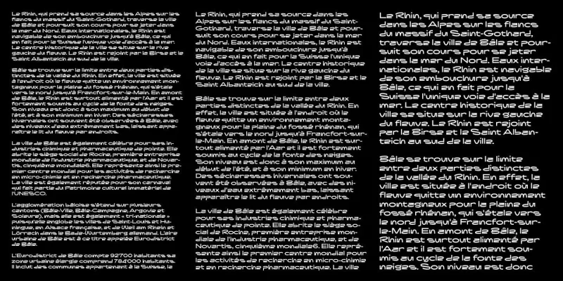 Basel Stadt Font Family preview 3 – Font Family font sample