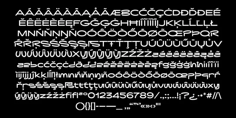 Basel Stadt Font Family preview 6 – Font Family font sample