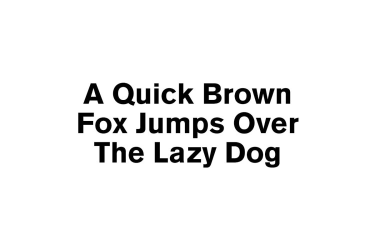 Basic Commercial Font free download preview 1 – Sans Serif Fonts font
