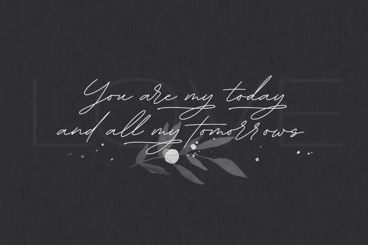 Beautifully Delicious Font preview 5 – Script And Handwritten font sample