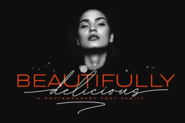 Beautifully Delicious Font free download – Branding font preview