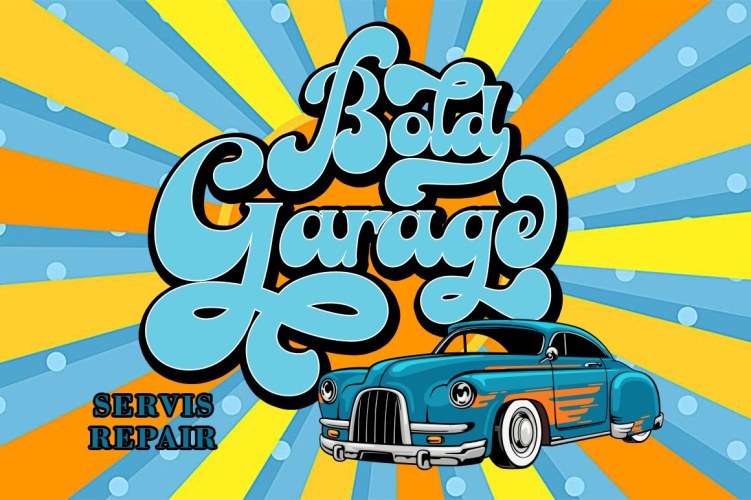 Beauty Retro Font free download preview 1 – Script And Handwritten font