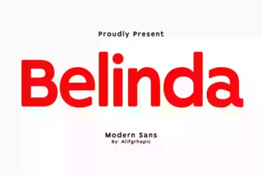 Belinda Font free download – Sans Serif Fonts font preview