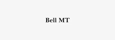 Bell MT Font free download – Classic font preview