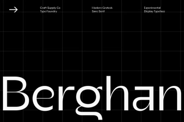 Berghan Modern Grotesk Font free download – Berghan Modern Grotesk Font font preview