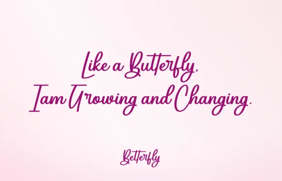 Betterfly Font preview 2 – Script And Handwritten font sample