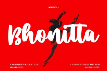 Bhonitta Script Font free download – Bhonitta Script Font font preview